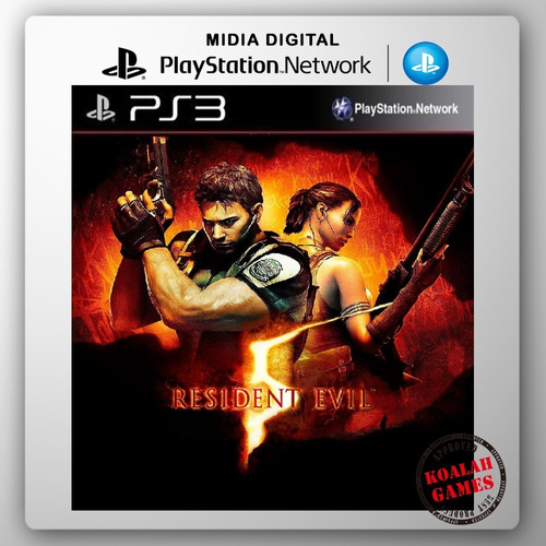 Resident Evil 5 Ps3 - Jogo Digital